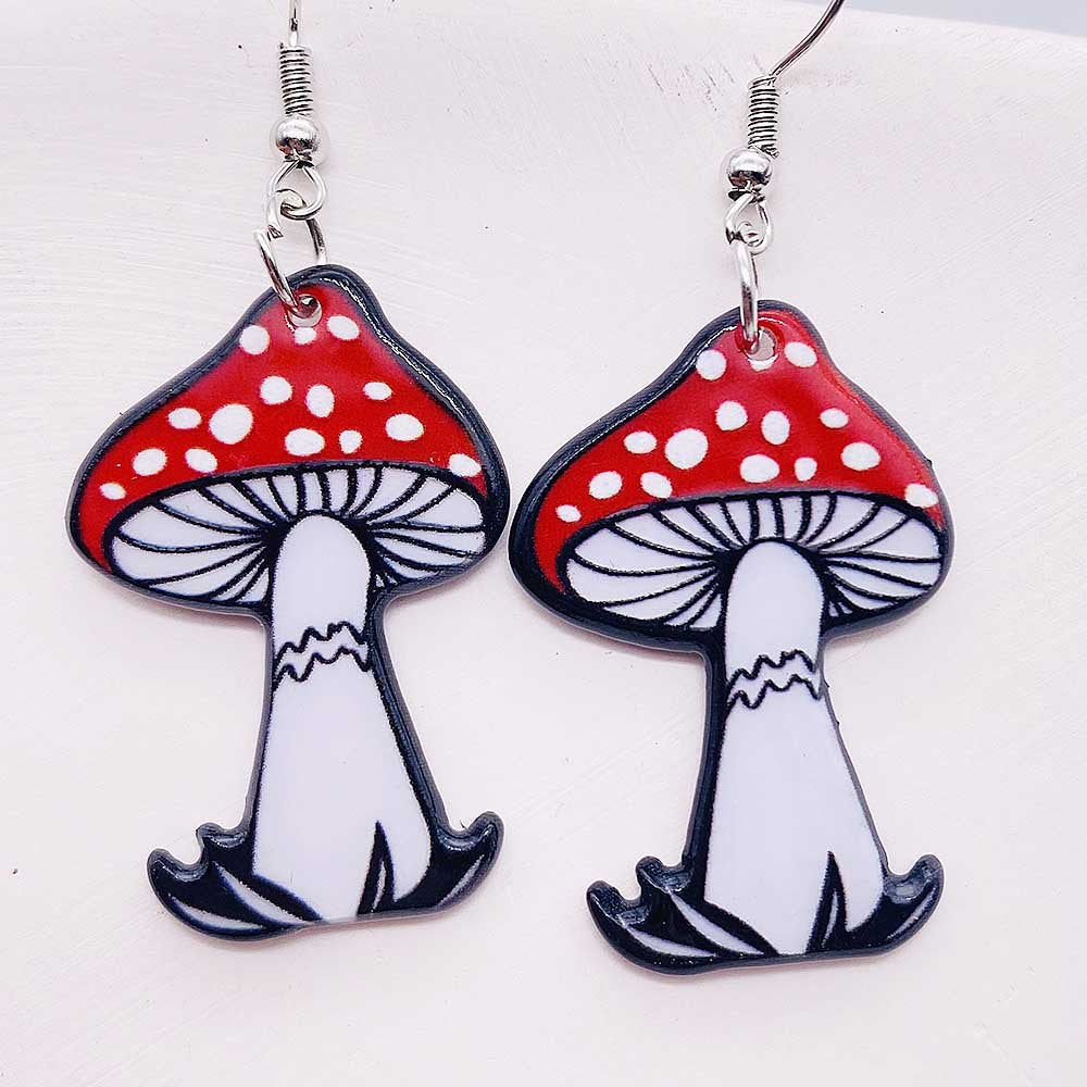 Wholesale Cartoon Character Acrylic Earrings